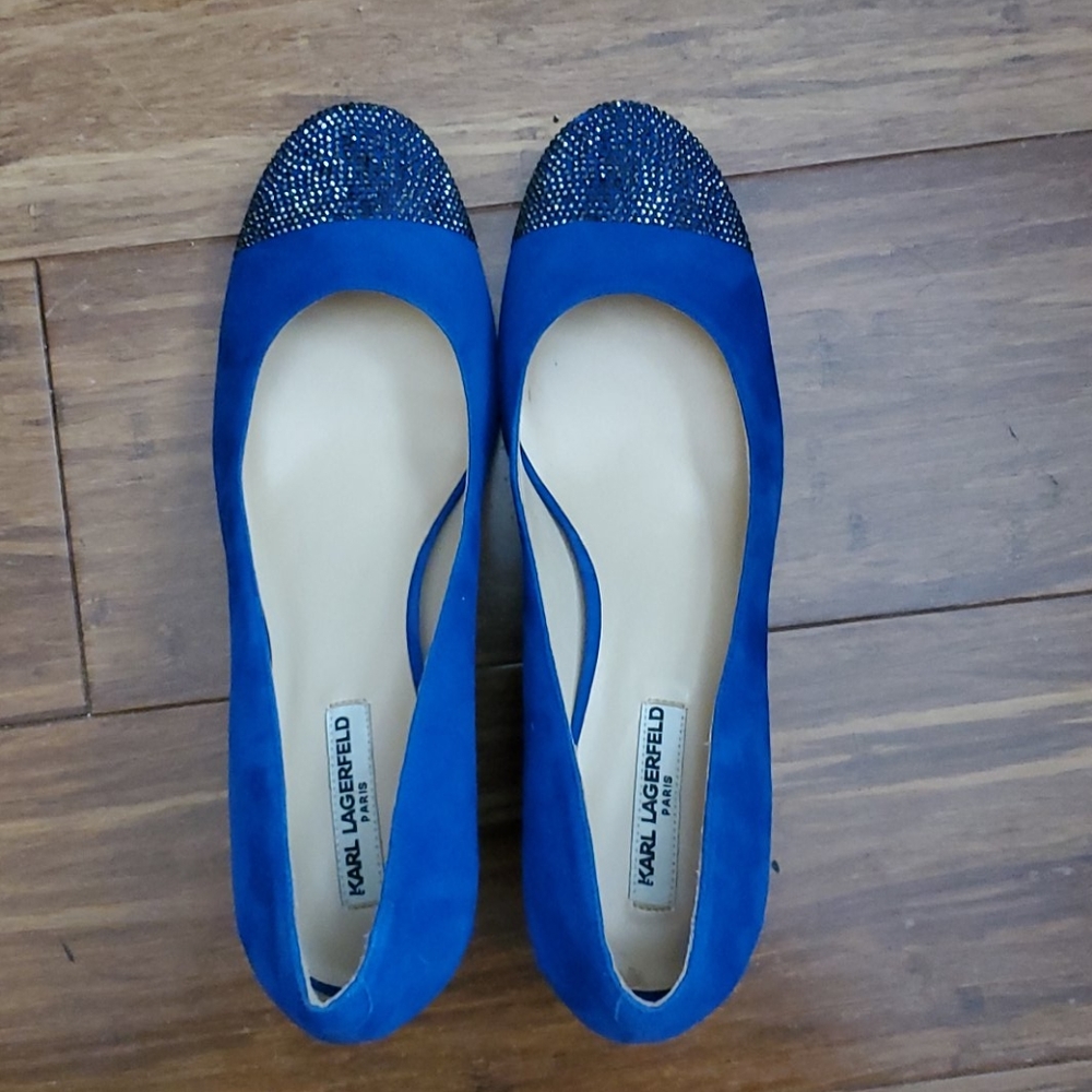 Brand New Royal Blue Studs Dress Shoe